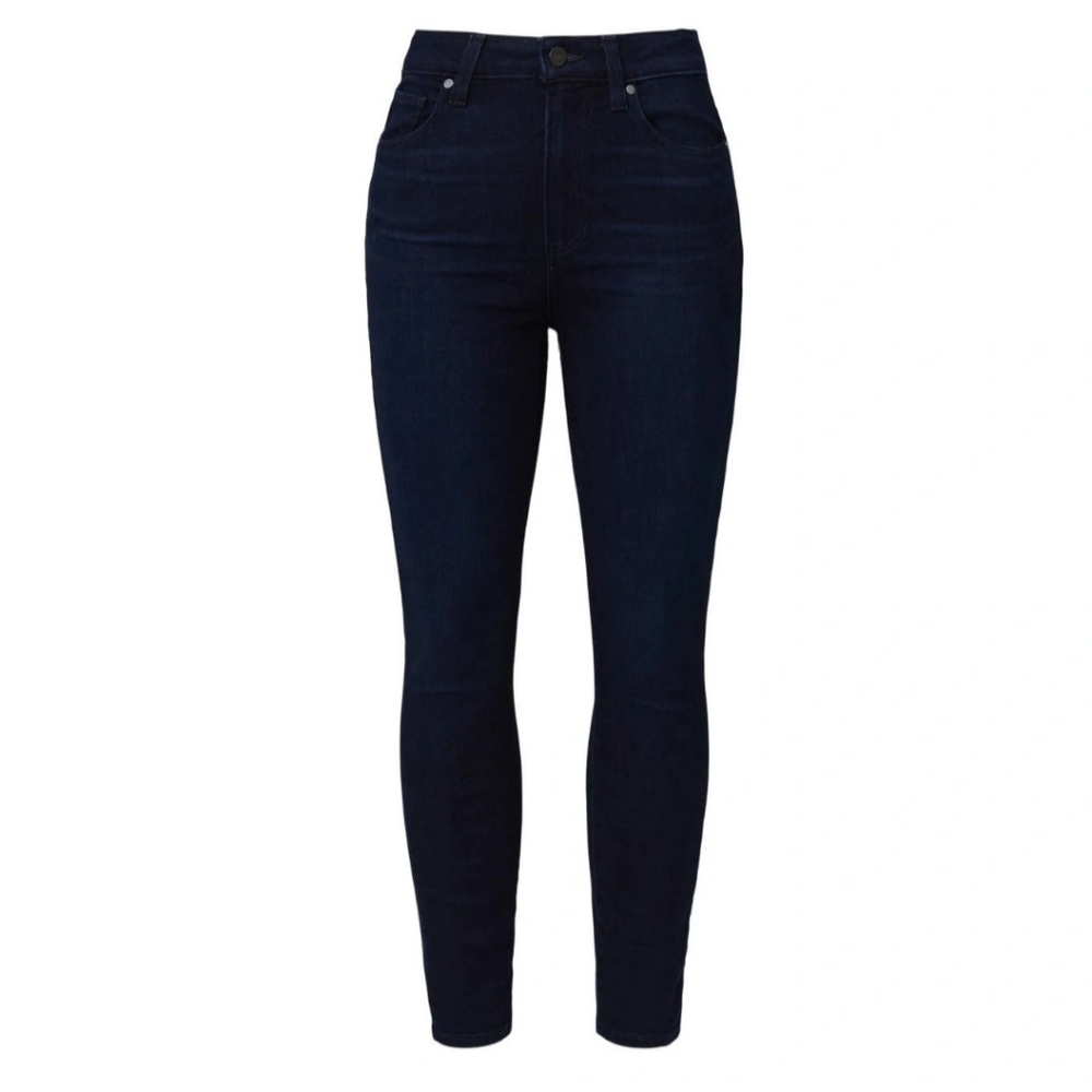 🩹 PAIGE Margot Crop Dark Wash Jeans, Sz 32